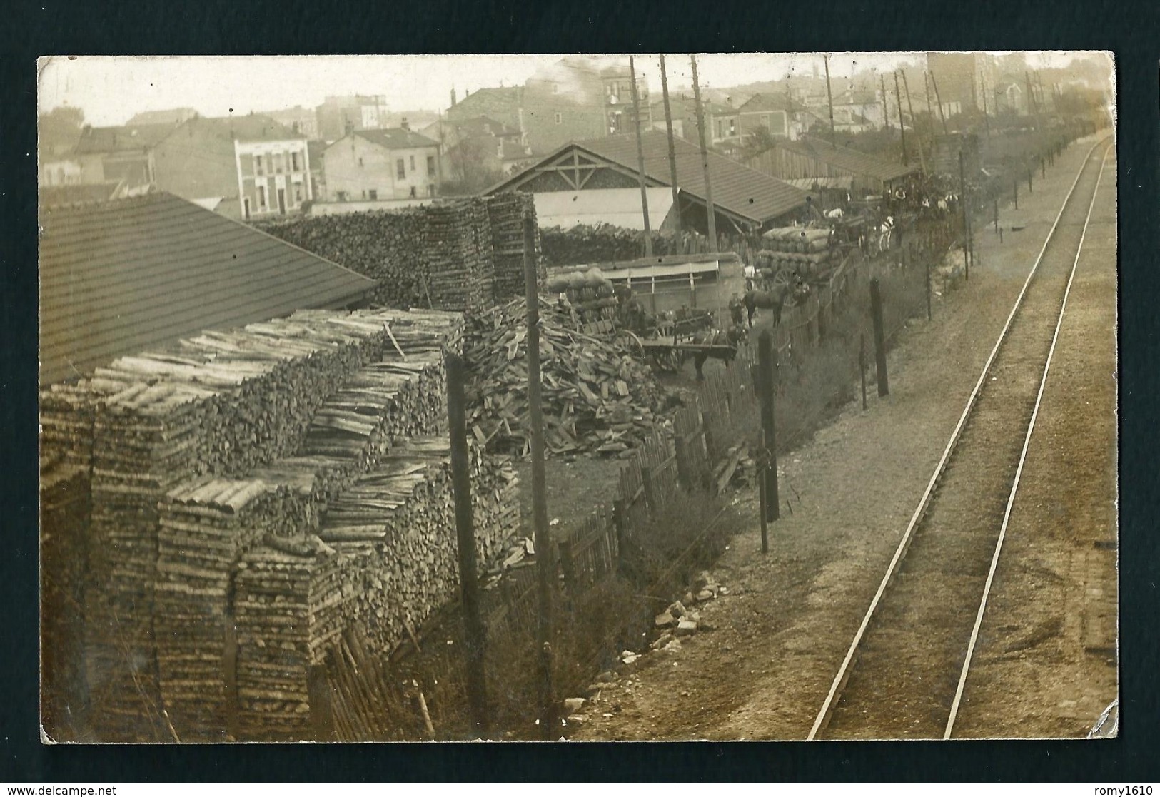 Etalle.  Ou Environs.  Photo Carte. Scierie?  Voir Texte Au Dos - 2 Scans. - Etalle