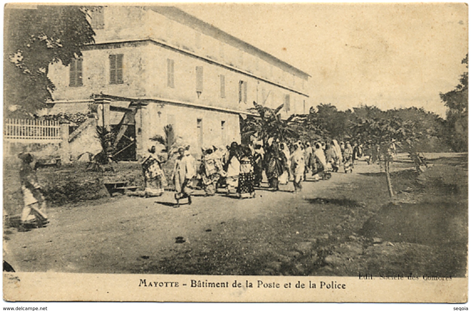 MAYOTTE  - BATIMENT DE LA POSTE ET DE LA POLICE - Mayotte