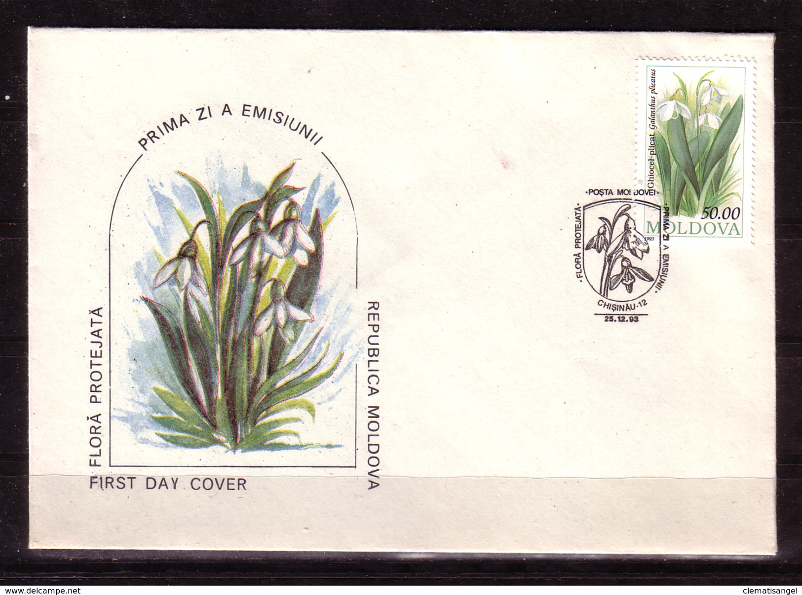 259o * MOLDAWIEN * BLUMEN FDC **!! - Moldawien (Moldau)