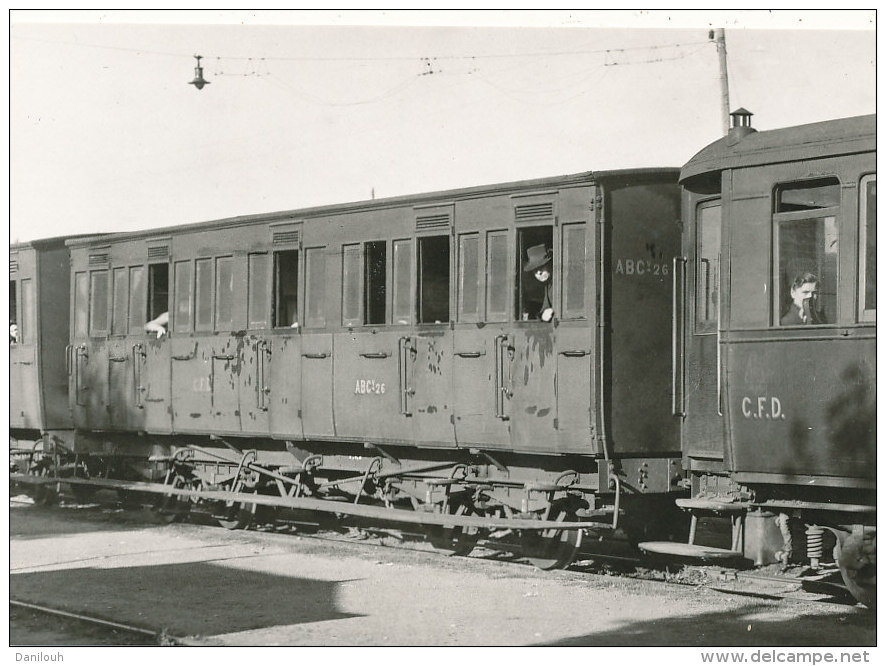 43 // Voiture Mixte ABCF 26 à DUNIERES  COLL BRENOT / CPM - Autres & Non Classés