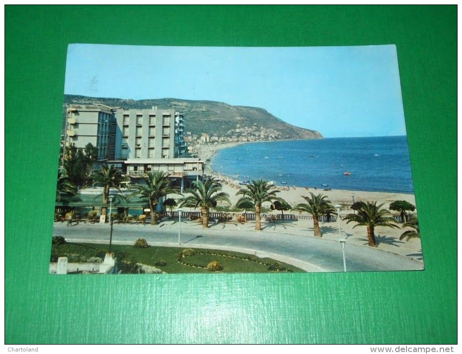 Cartolina Pietra Ligure - Hotel Stella Maris 1960 - Savona