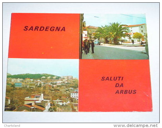 Cartolina Arbus ( Medio Campidano ) Vedute Diverse 1969 - Cagliari