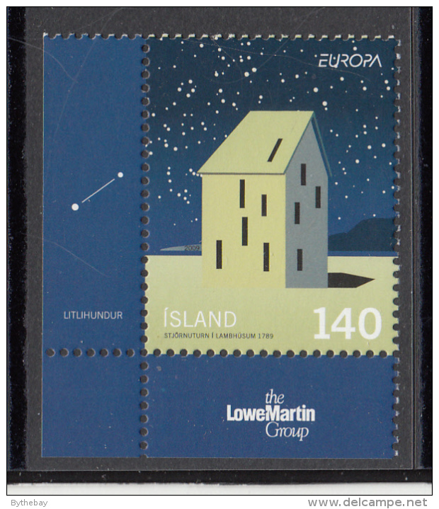 Iceland MNH 2009 Scott #1170 140k Observatory International Year Of Astronomy  EUROPA - Ungebraucht