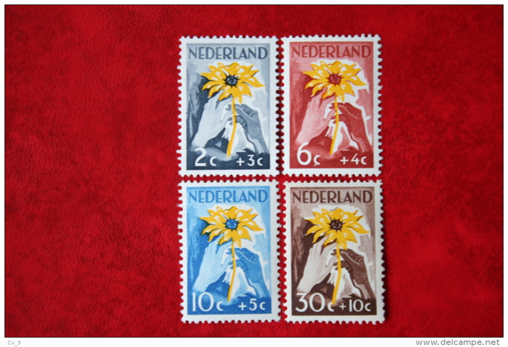 NIWIN Zegels NVPH 538-541 (Mi 521-524) 1949 POSTFRIS / MNH ** NEDERLAND / NIEDERLANDE - Ungebraucht