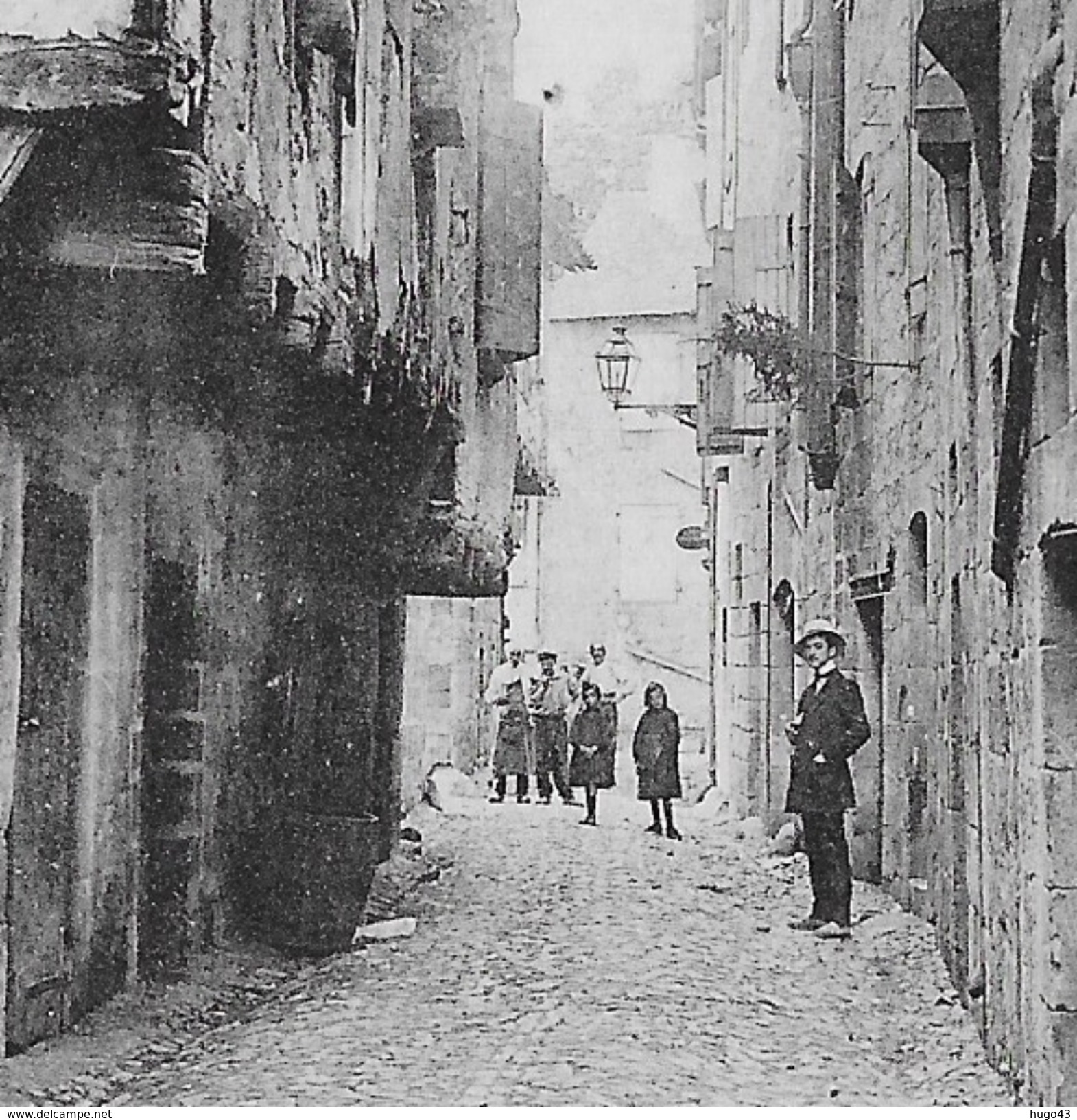 BRIVE - N° 85 - RUE DE PRAFFRE AVEC PERSONNAGES - CPA NON VOYAGEE - Brive La Gaillarde