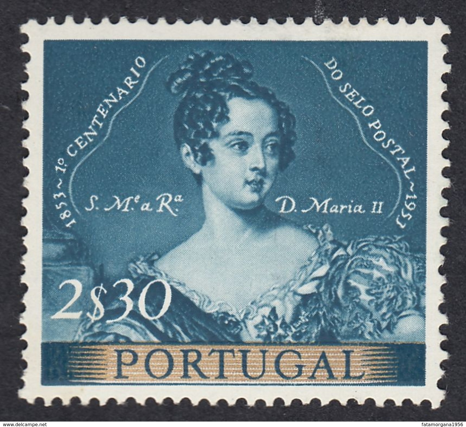 PORTOGALLO PORTUGAL - 1953 - Yvert 800 Nuovo MNH, 2,30 Escudos. - Nuovi