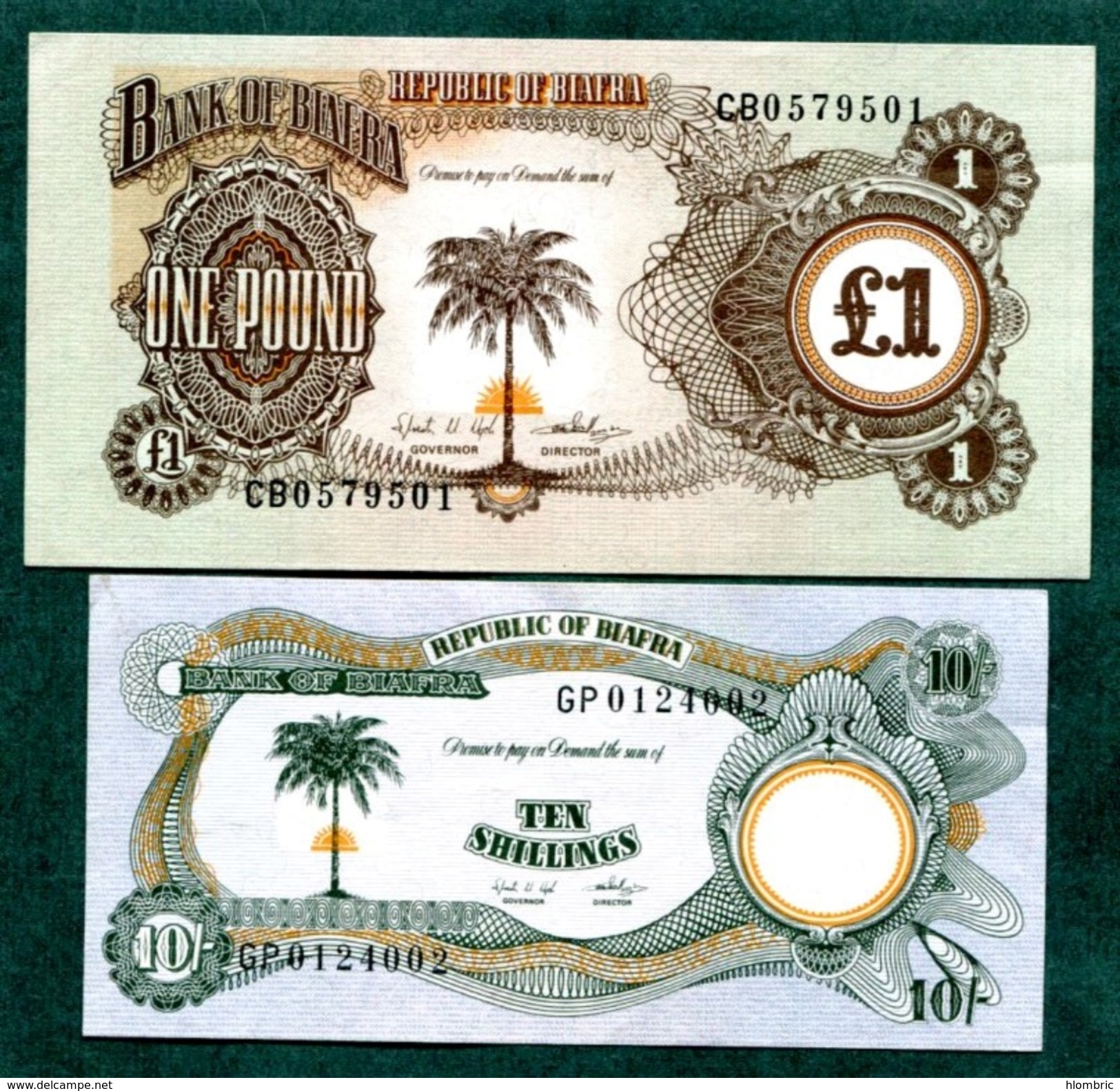 Biafra 2  Billets - Other - Africa