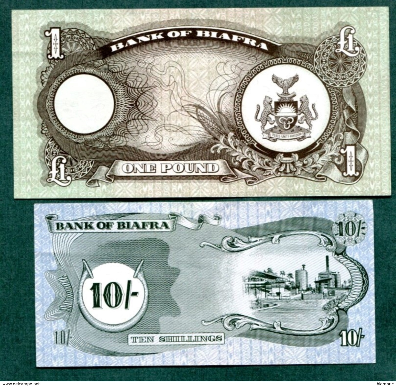 Biafra 2  Billets - Other - Africa