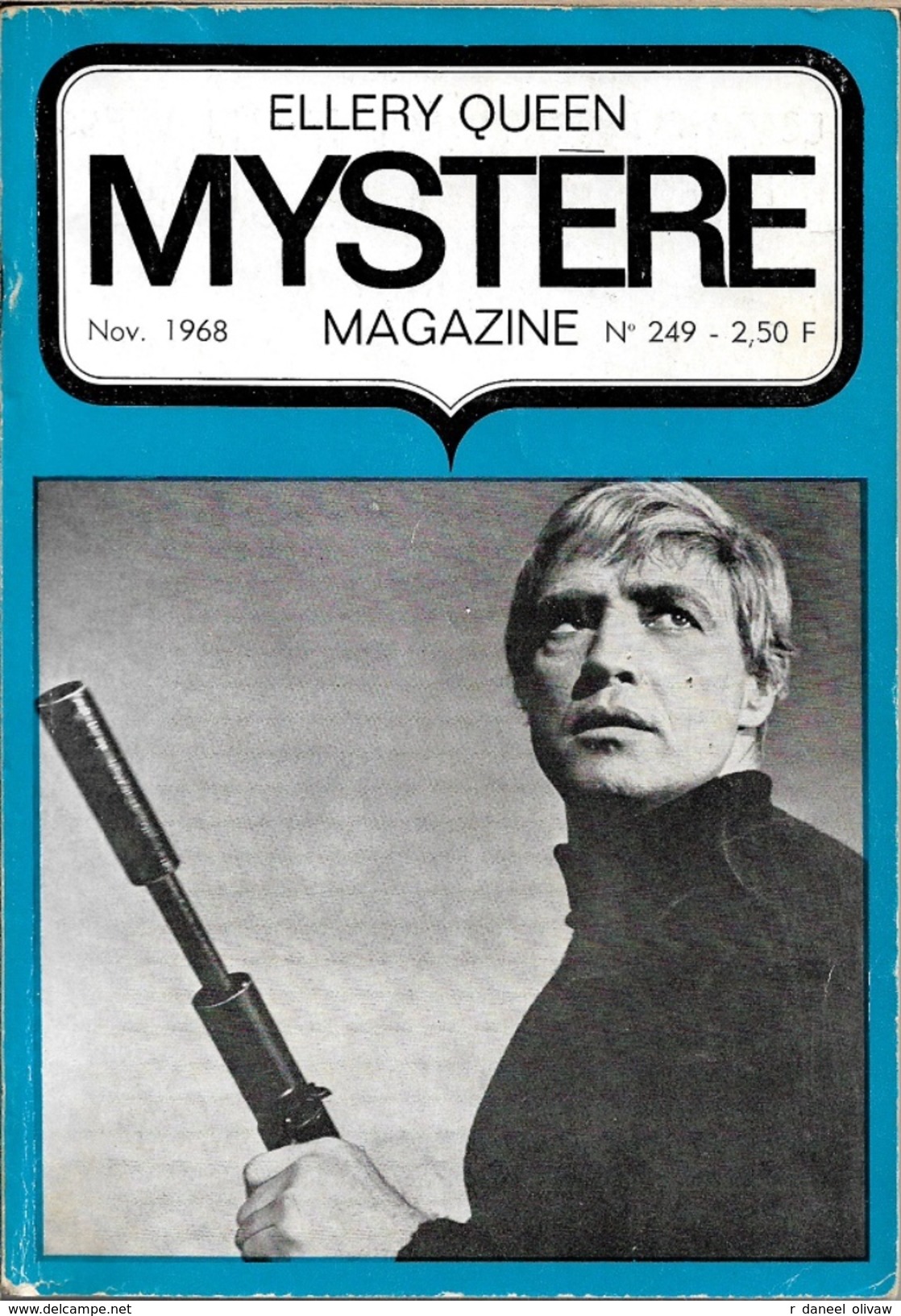 Mystère Magazine 249, Novembre 1968 (BE+) - Opta - Ellery Queen Magazine