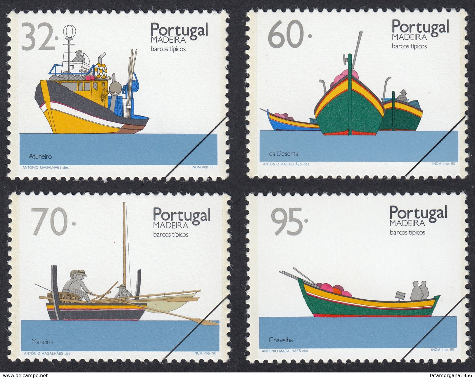 MADEIRA  PORTOGALLO PORTUGAL - 1990 - Serie Completa Yvert 146/149  VEDERE DESCRIZIONE COMPLETA - Otros & Sin Clasificación
