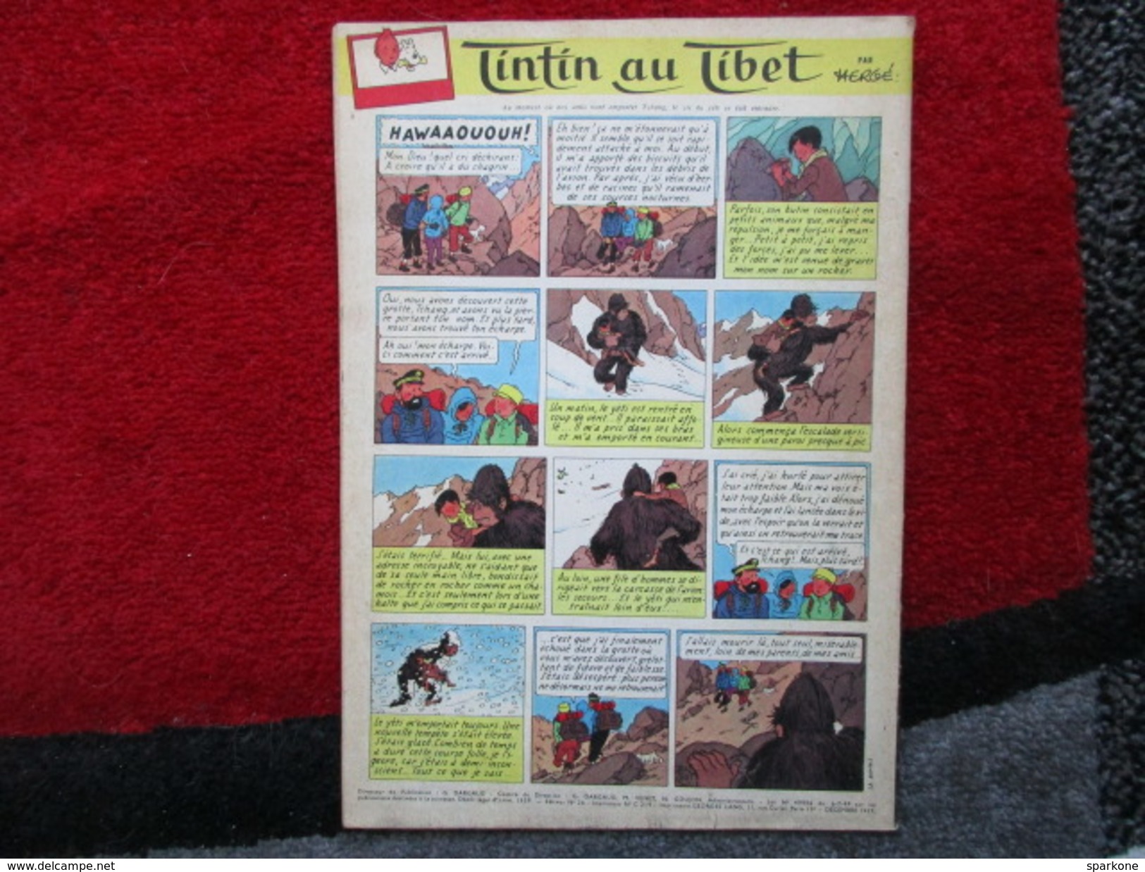 Tintin  "Le Journal Des Jeunes De 7 à 77 Ans"  (N° 582 / 17 Décembre 1959) - Autres & Non Classés