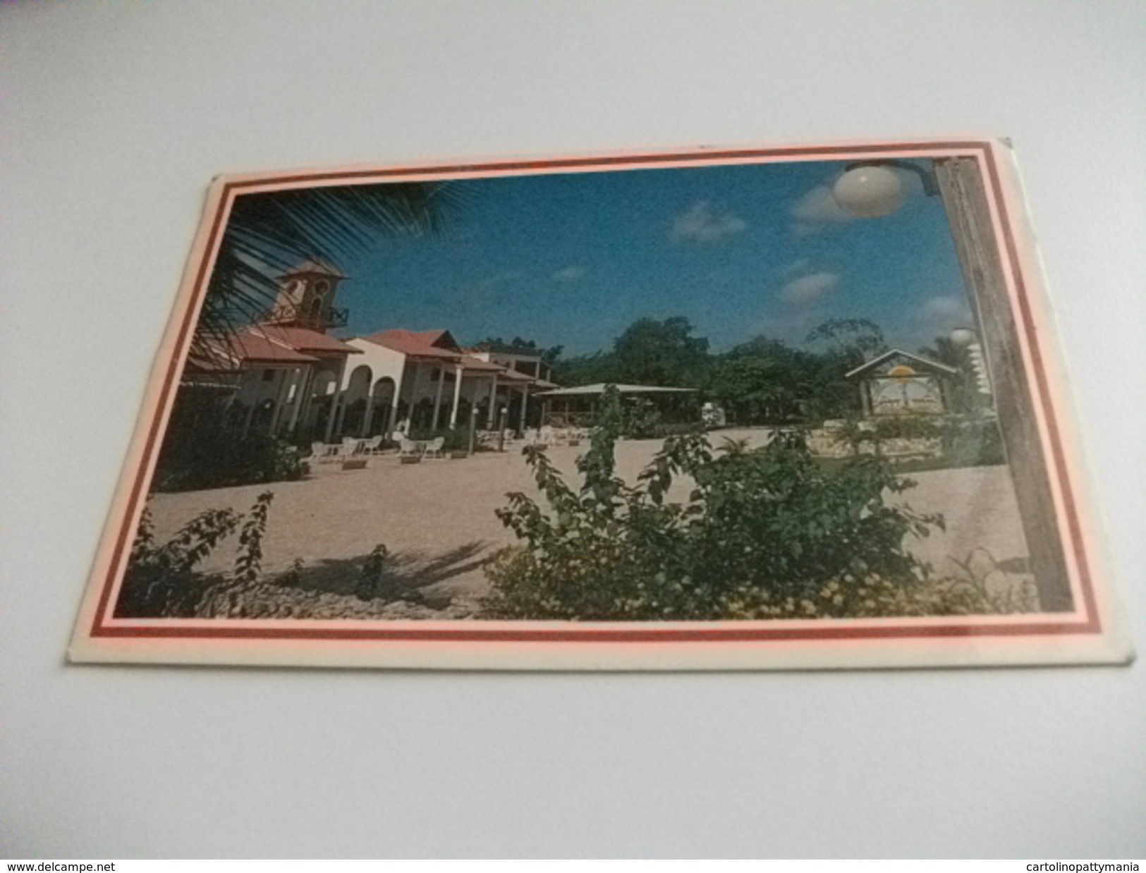 STORIA POSTALE FRANCOBOLLO COMMEMORATIVO COLOMBO REPUBBLICA DOMENICANA PLAZA CRIOLLAS  JUAN DOLIO - Dominica