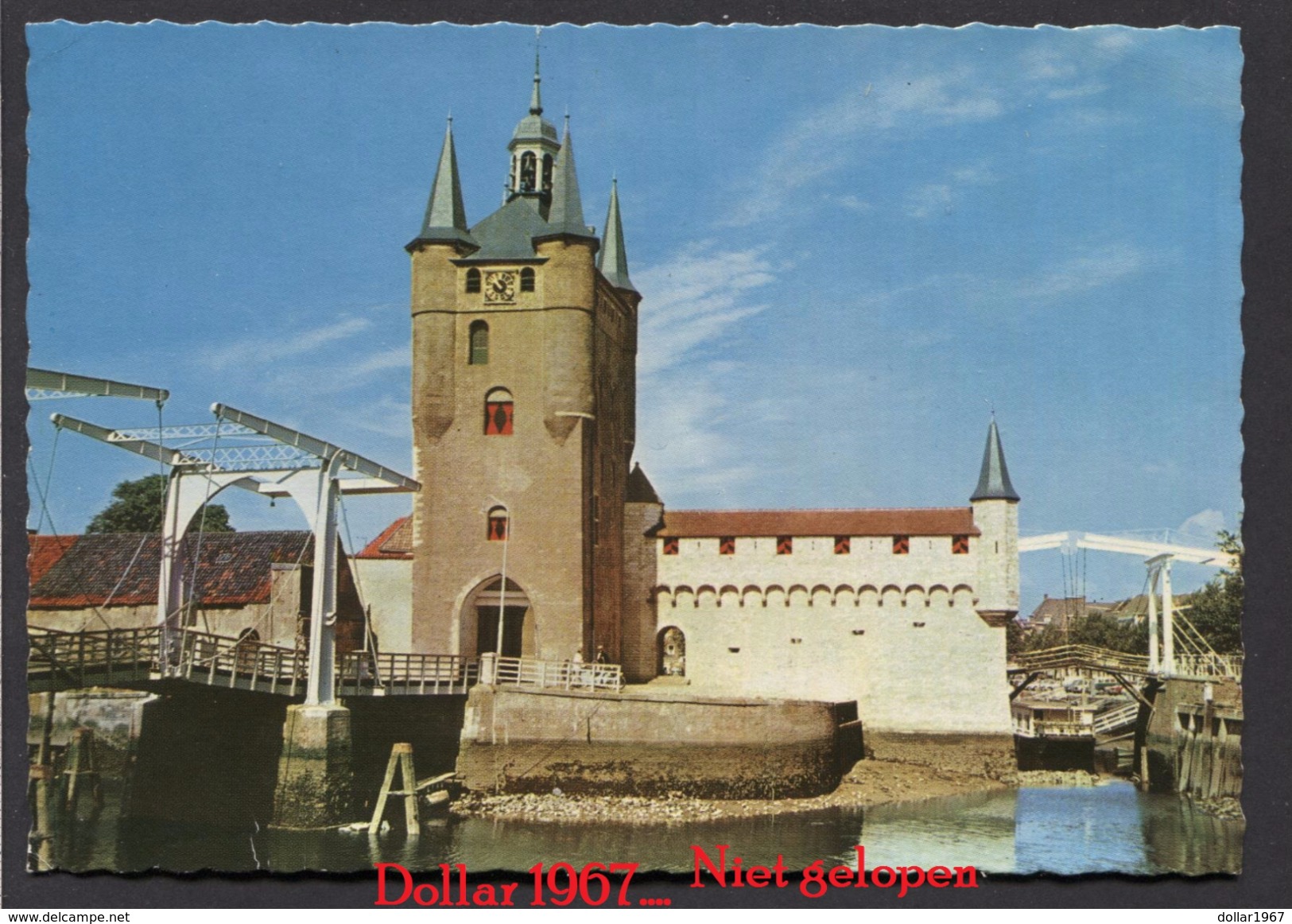 Zuidhavenpoort Zierikzee  Zeeland -NOT Used -see The 2  Scans For Condition.( Originalscan !!! ) - Zierikzee