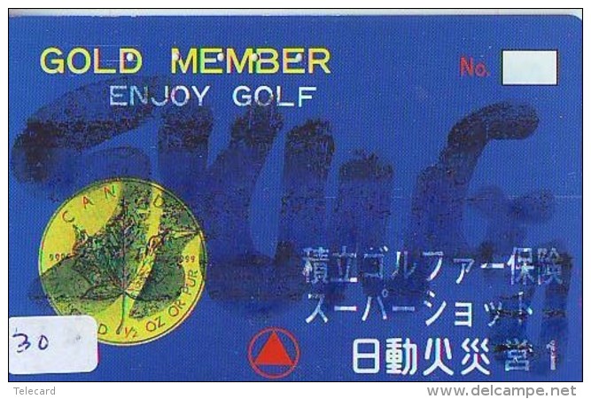 Télécarte Japon * D'OR * PHONECARD JAPAN * FINE GOLD * GOLDBARS  (30)  MONNAIE * COINS  * MONEY - Stamps & Coins