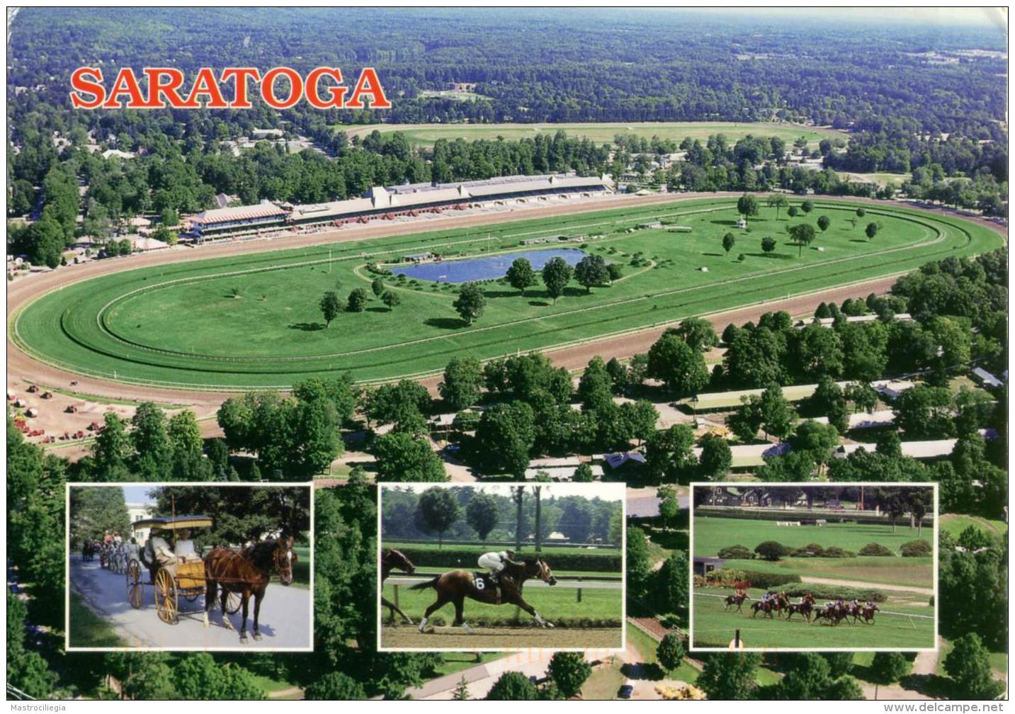 UNITED STATES AMERICA  NY  SARATOGA SPRINGS  Saratoga Racecourse   Thoroughbred Racing  Ippodromo - Saratoga Springs