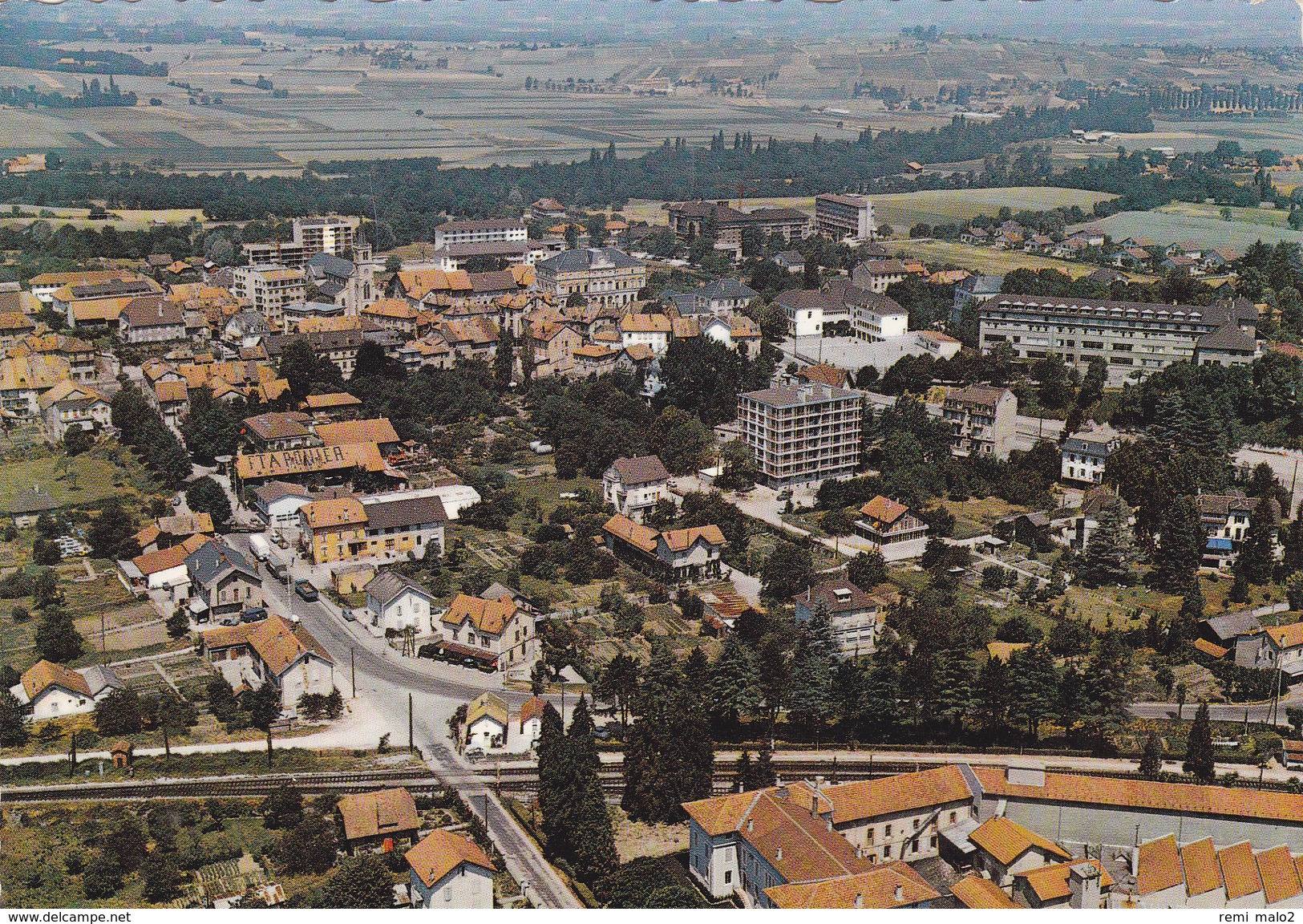 CPSM  SAINT JULIEN EN GENEVOIS 74  Vue Générale - Saint-Julien-en-Genevois