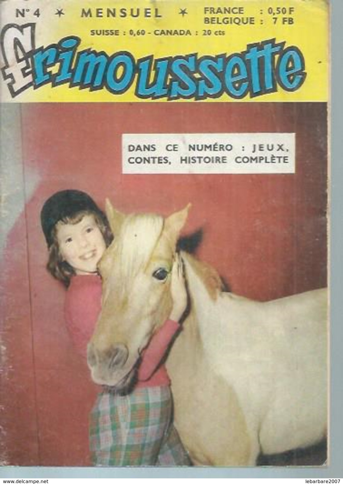 FRIMOUSSETTE  N° 4  -  CHATEAUDUN  1964 - Petit Format