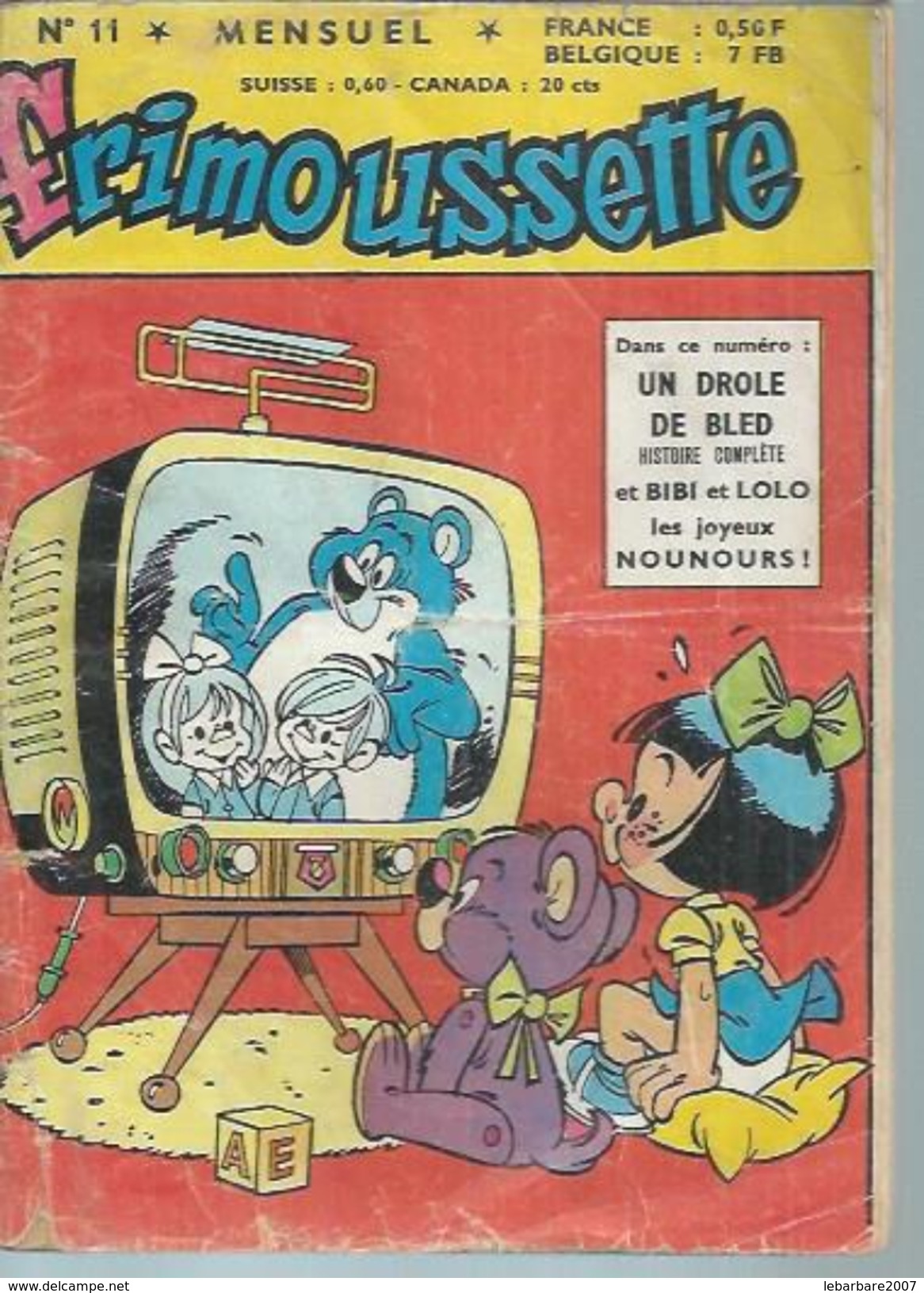 FRIMOUSSETTE  N° 11  -  CHATEAUDUN  1964 - Petit Format