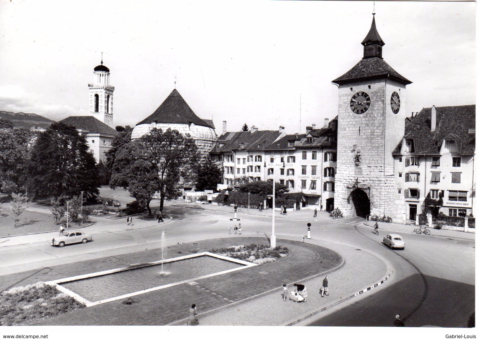 Photo Originale: Solothurn / Soleure /Amthausplaz / Photo /~17x12 / Cm Suisse / Schweiz  / - Lugares