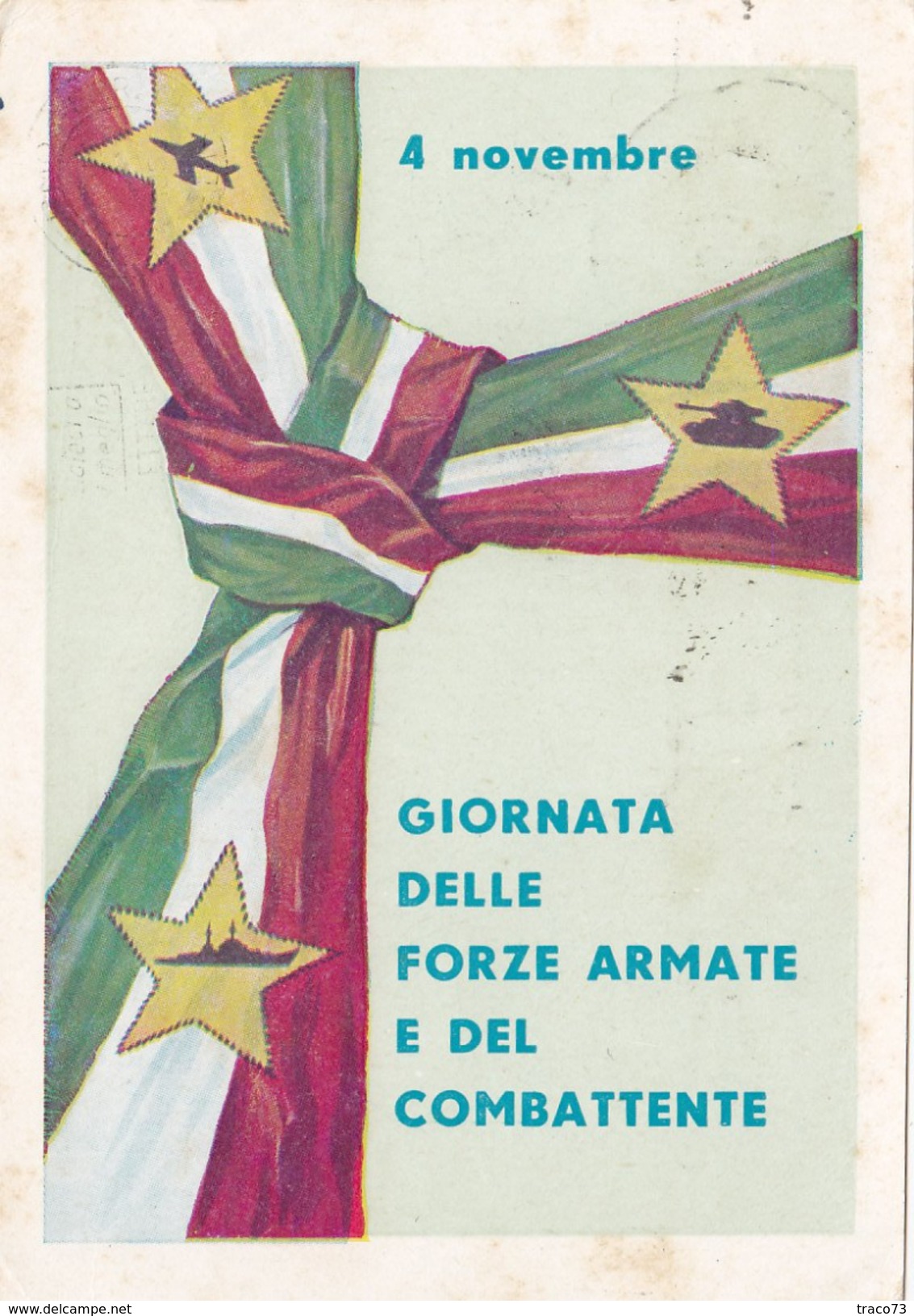 GIORNATA DELLE FORZE ARMATA /  4 NOVEMBRE 1959 _ Viaggiata - Demonstrationen