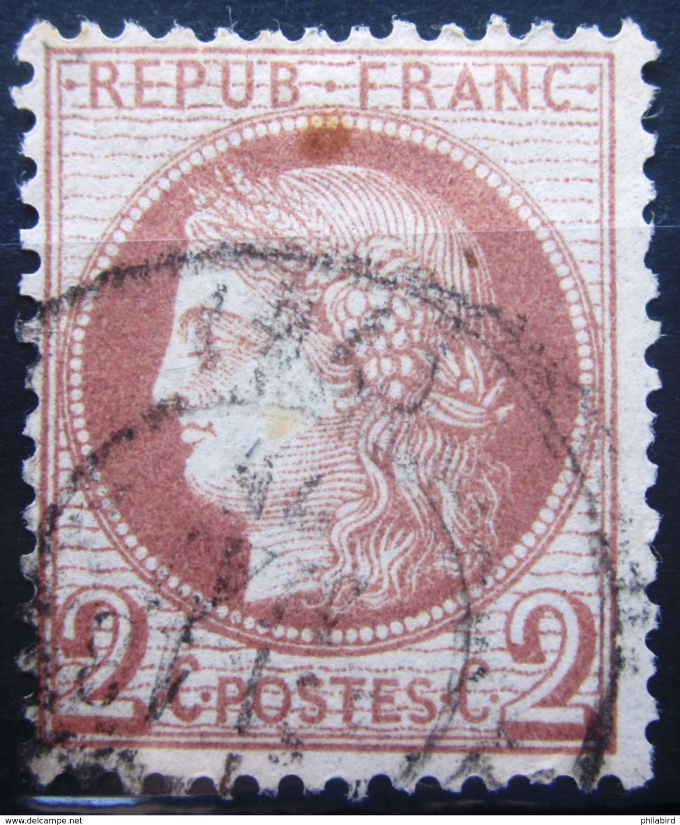 FRANCE           N° 51               OBLITERE - 1871-1875 Cérès