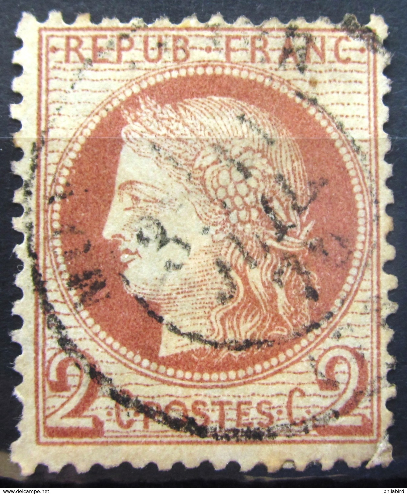 FRANCE           N° 51               OBLITERE - 1871-1875 Ceres