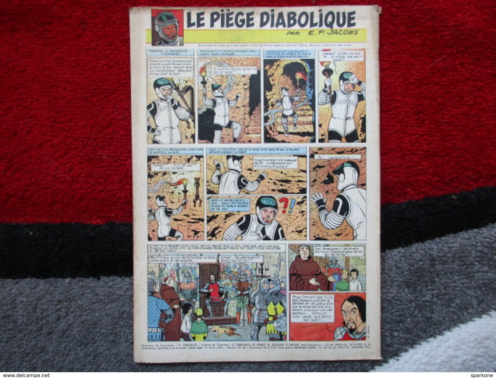 Tintin  "Le Journal Des Jeunes De 7 à 77 Ans"  (N° 639 / 19 Janvier 1961) - Autres & Non Classés