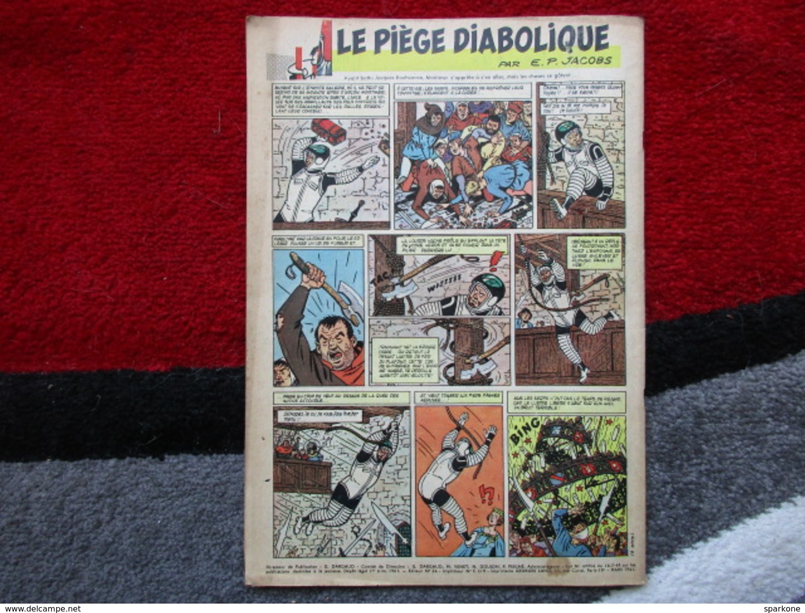 Tintin  "Le Journal Des Jeunes De 7 à 77 Ans"  (N° 648 / 23 Mars 1961) - Autres & Non Classés