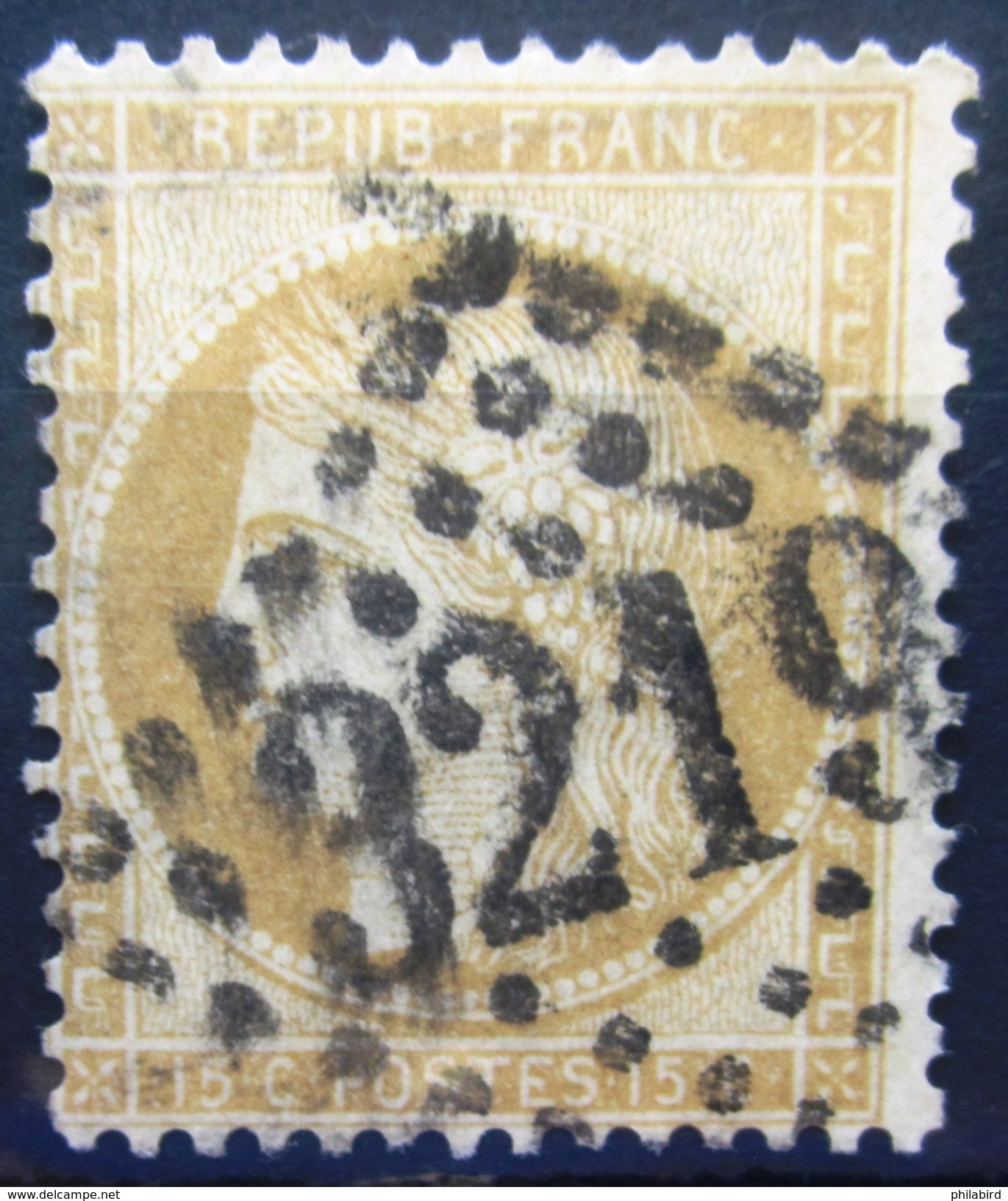 FRANCE           N° 59              OBLITERE - 1871-1875 Ceres