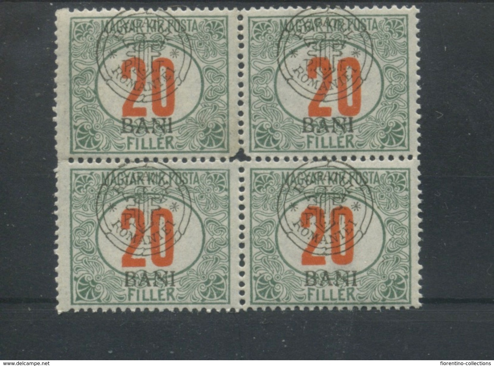 Hungary Mnh Debrezca 20 F Overprint - Debreczin