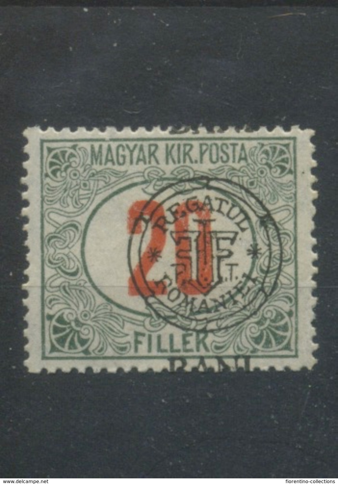 Hungary Mnh Debrezca 20 F Overprint - Debreczen