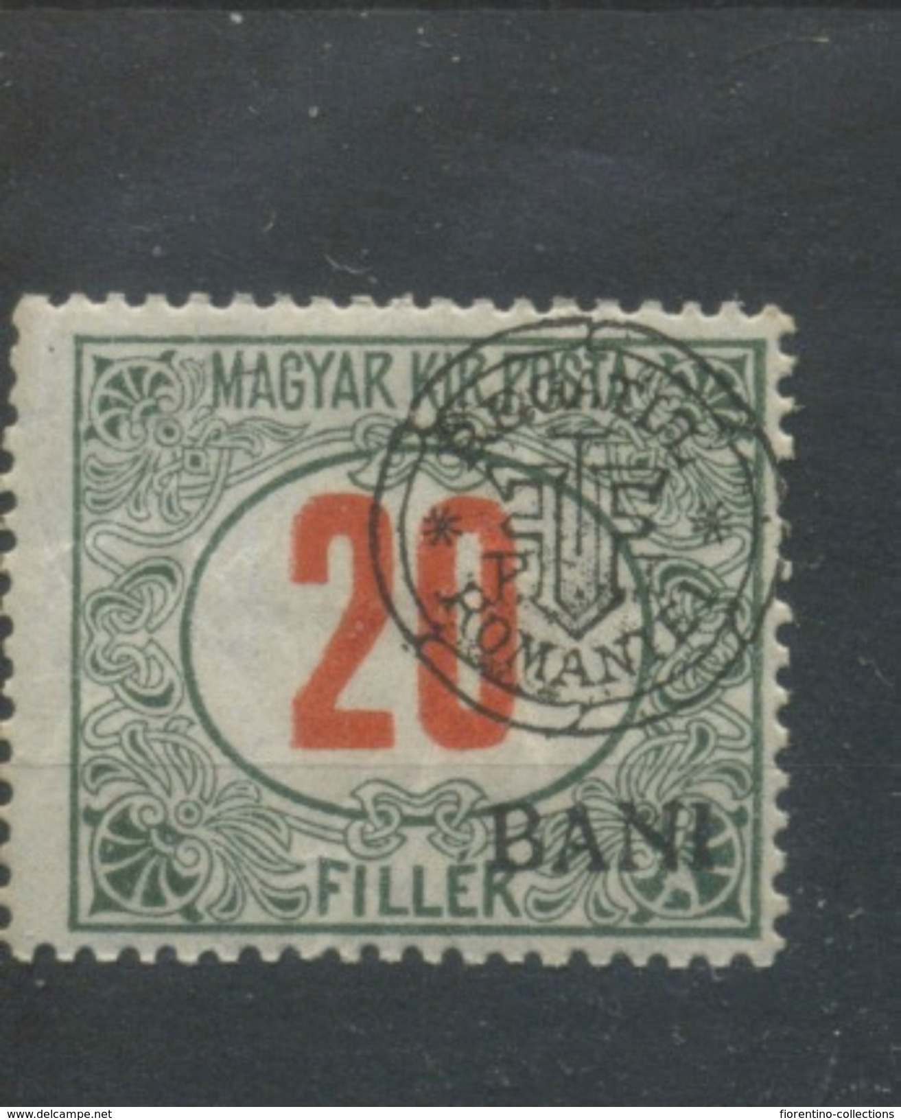 Hungary Mnh Debrezca 20 F Overprint - Debreczen