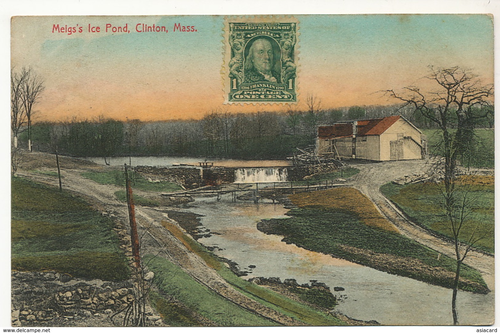 Melgs's Ice Pond , Clinton Mass. Edit J. Neidlinger , Westbrook Conn. Used - Autres & Non Classés