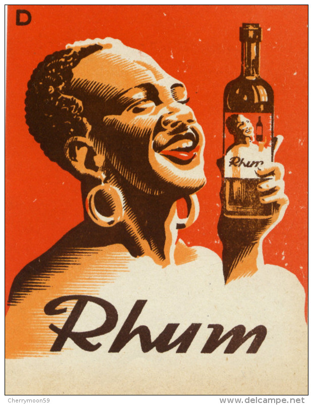 1 Etiquette Ancienne De RHUM - Jamais Collée - - Rhum