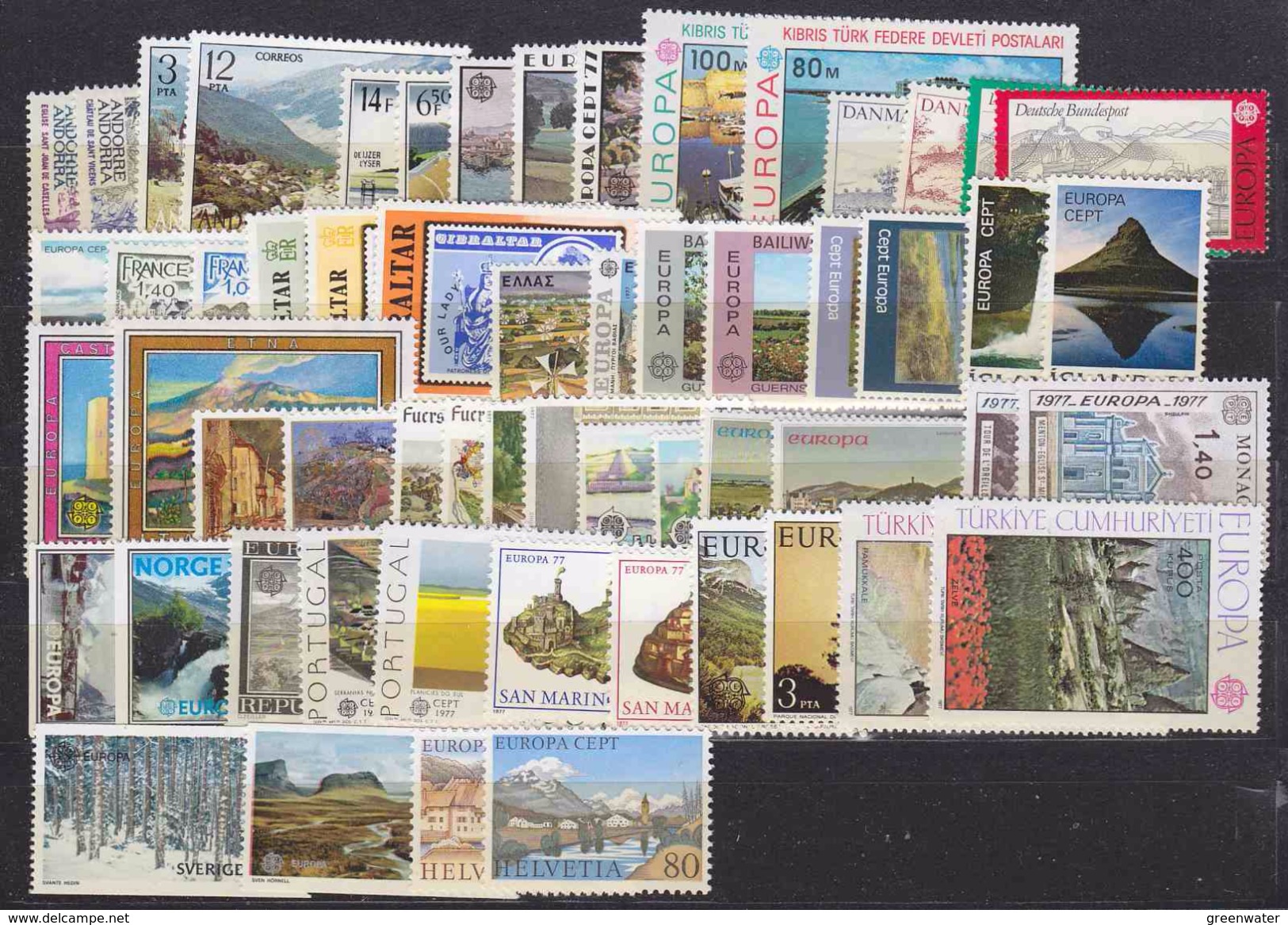 Europa Cept 1977 Year Set 28 Countries (without M/s)  ** Mnh (YEAR) - 1972