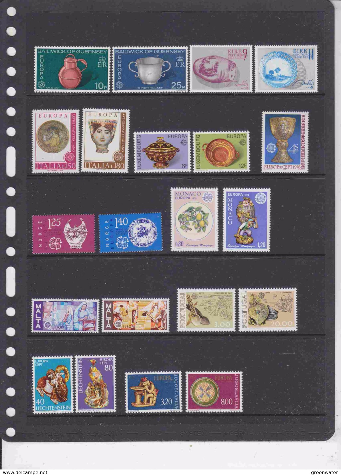 Europa Cept 1976 Year Set 27 Countries (without M/s)  ** Mnh (YEAR) - 1972