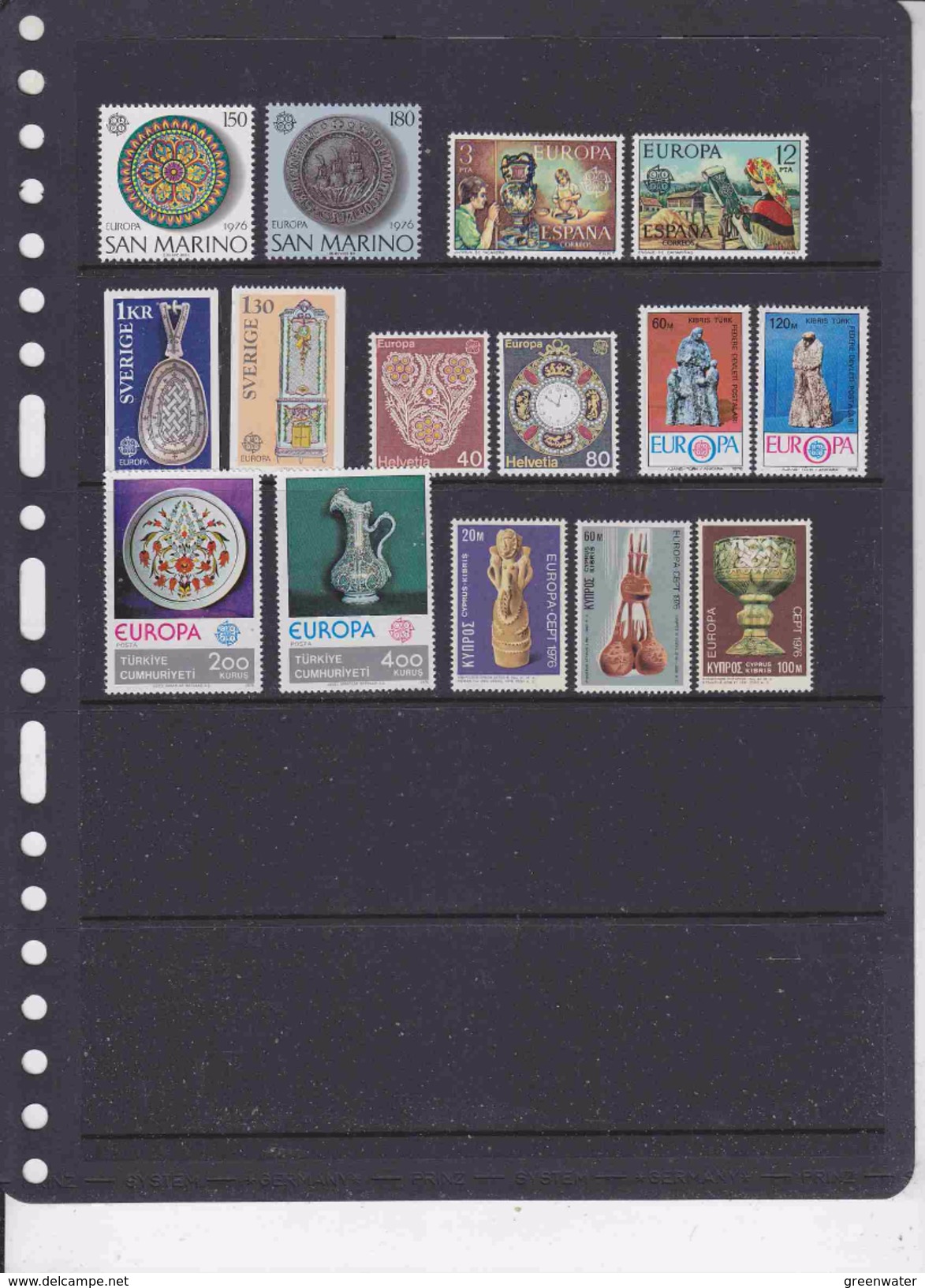 Europa Cept 1976 Year Set 27 Countries (without M/s)  ** Mnh (YEAR) - 1972