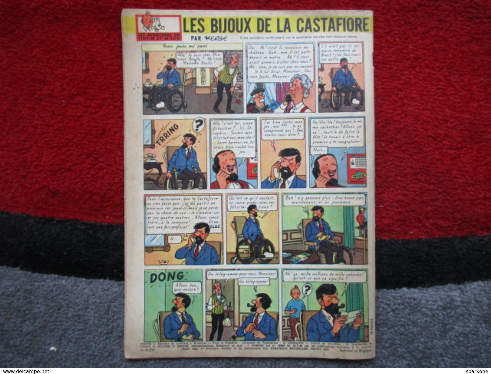 Tintin  "Le Journal Des Jeunes De 7 à 77 Ans"  (N° 690 / 11 Janvier 1962) - Autres & Non Classés