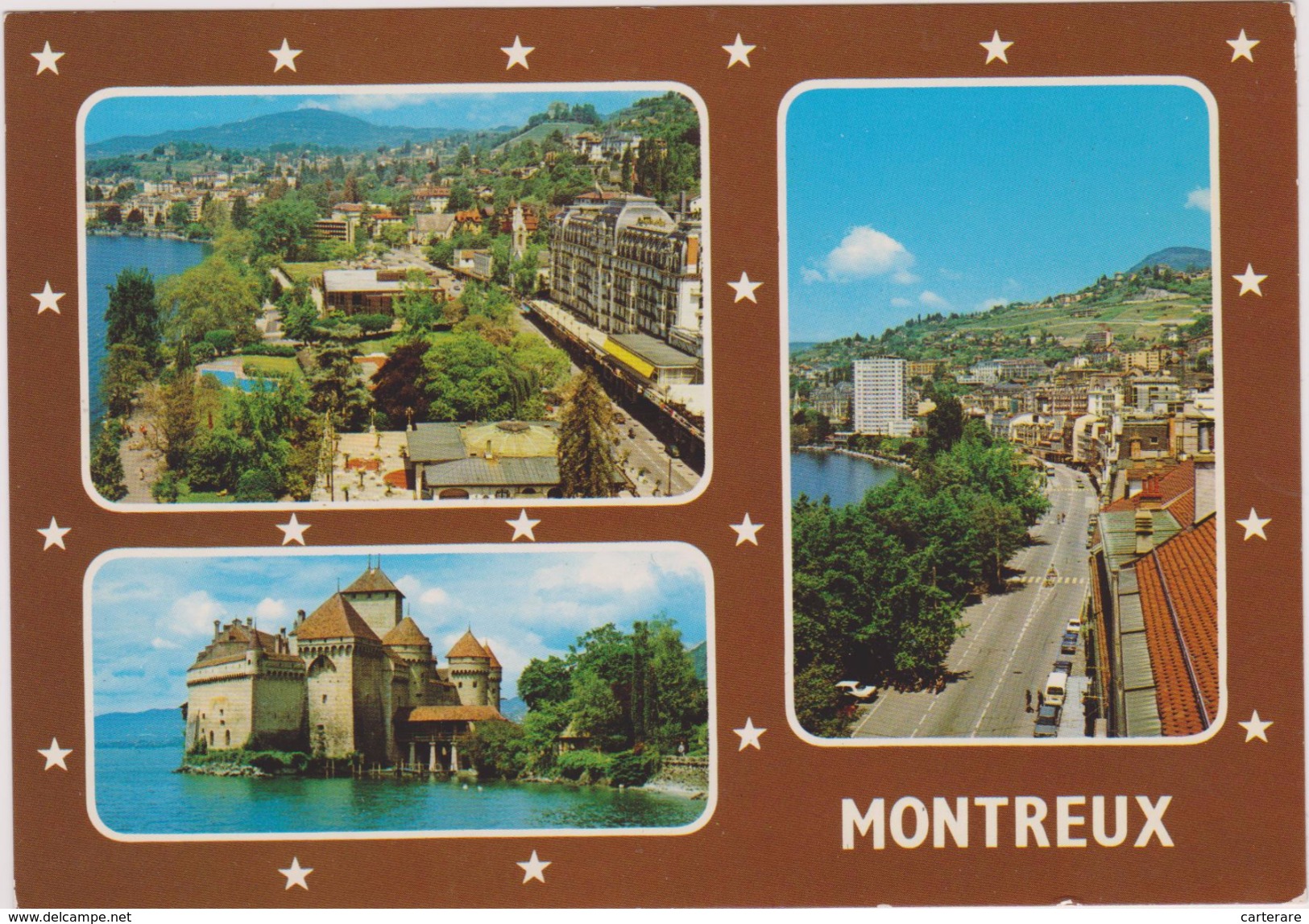 SUISSE,SWISS, HELVETIA,SCHWEIZ,SVIZZERA ,MONTREUX ,VAUD,RIVIERA PAYS D´ENHAUT,chateau Chillon,lac Léman,ROUTE - Montreux