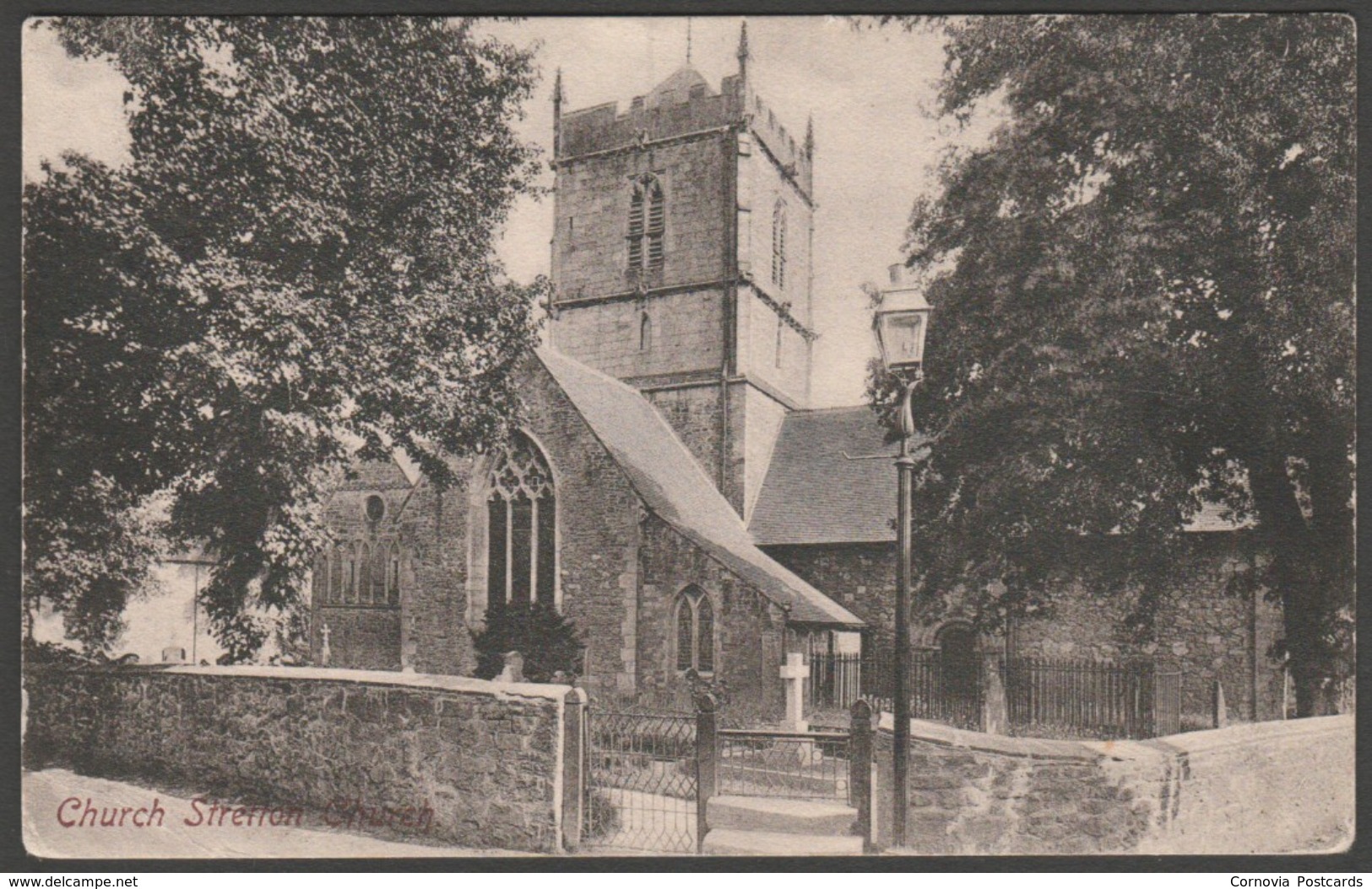 St Laurence's Church, Church Stretton, Shropshire, 1906 - Frith's Postcard - Shropshire