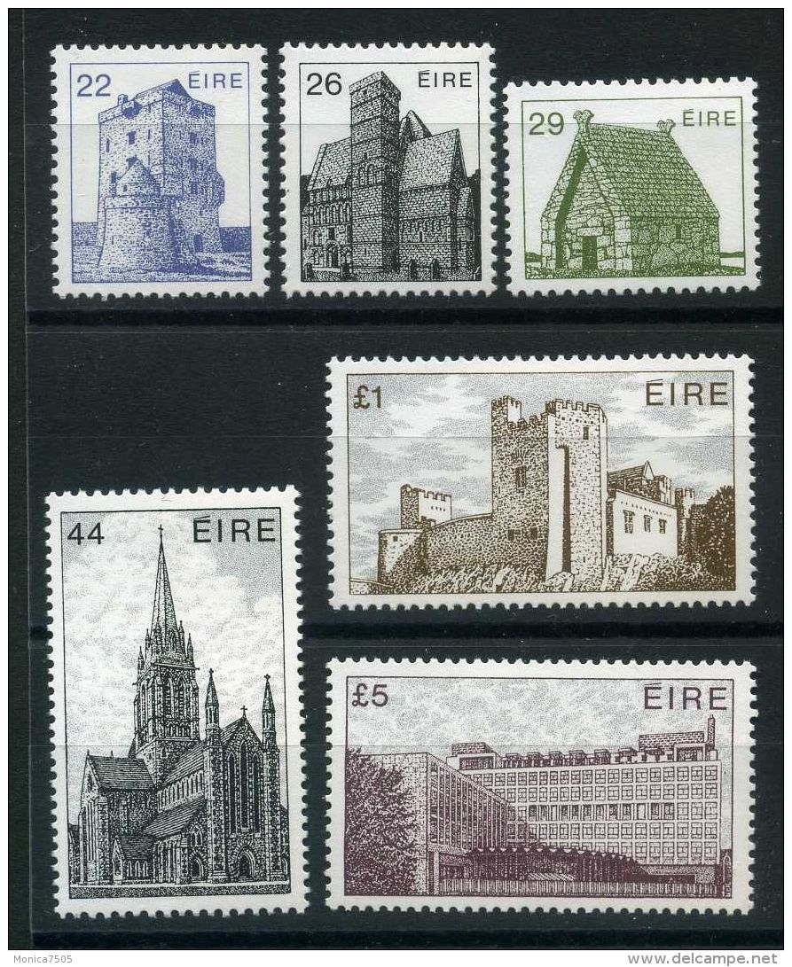 IRLANDE ( POSTE ) : Y&amp;T N°  487/492  TIMBRES  NEUFS  AVEC  TRACE  DE  CHARNIERE , A  VOIR . - Unused Stamps