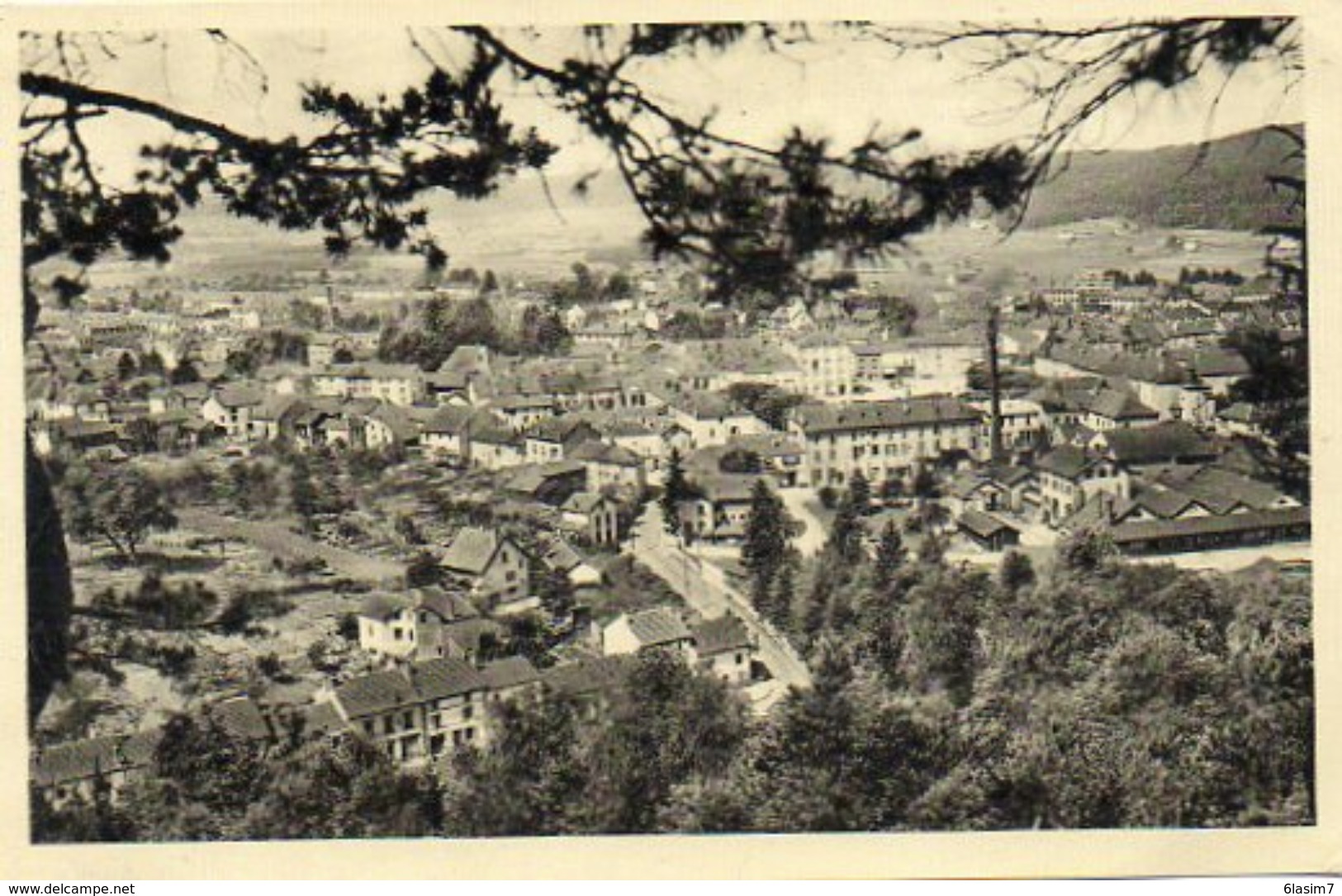 CPA - BRUYERES (88) - Aspect Du Bourg En 1939 - Bruyeres