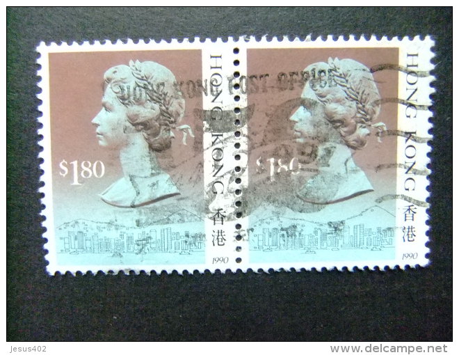 HONG KONG 1990 Reine ELIZABERTH II Yvert 610 FU - Used Stamps