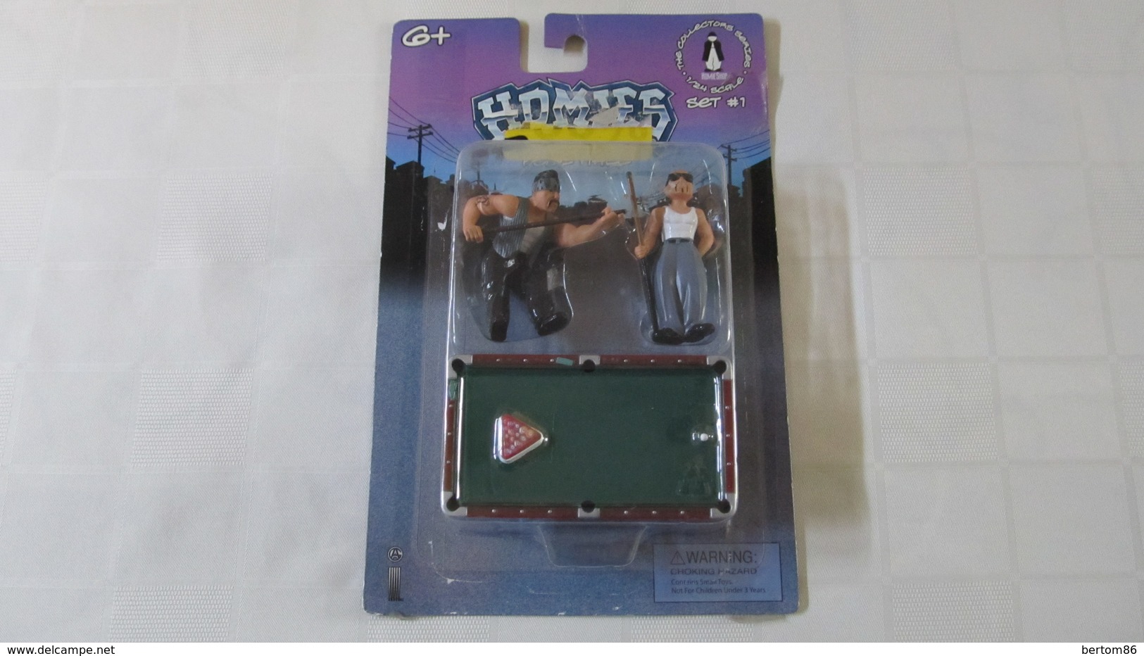 BILLARD - FIGURINES HOMIES - POOL HALL - HOMIESHOP - 2004. - Autres & Non Classés