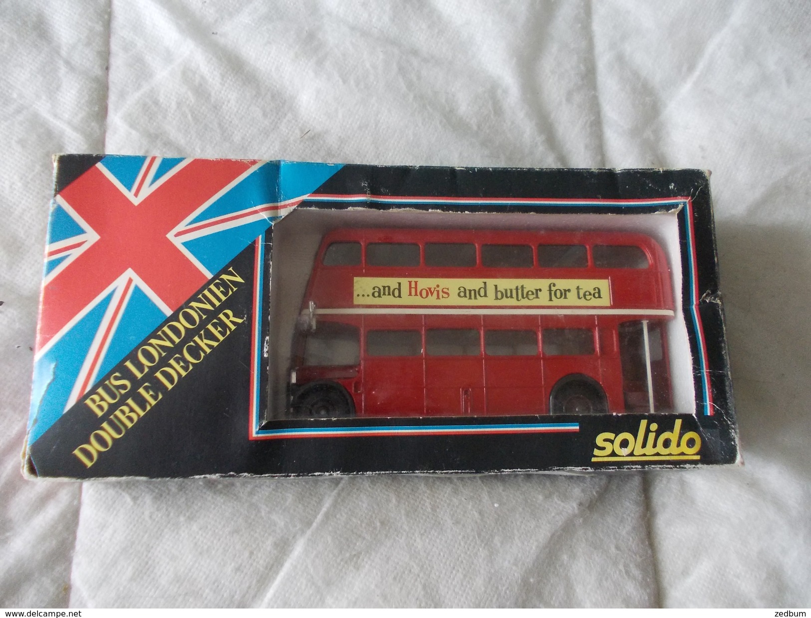 Solido Bus Londonien Double Decker 4402 Fabriqué en France