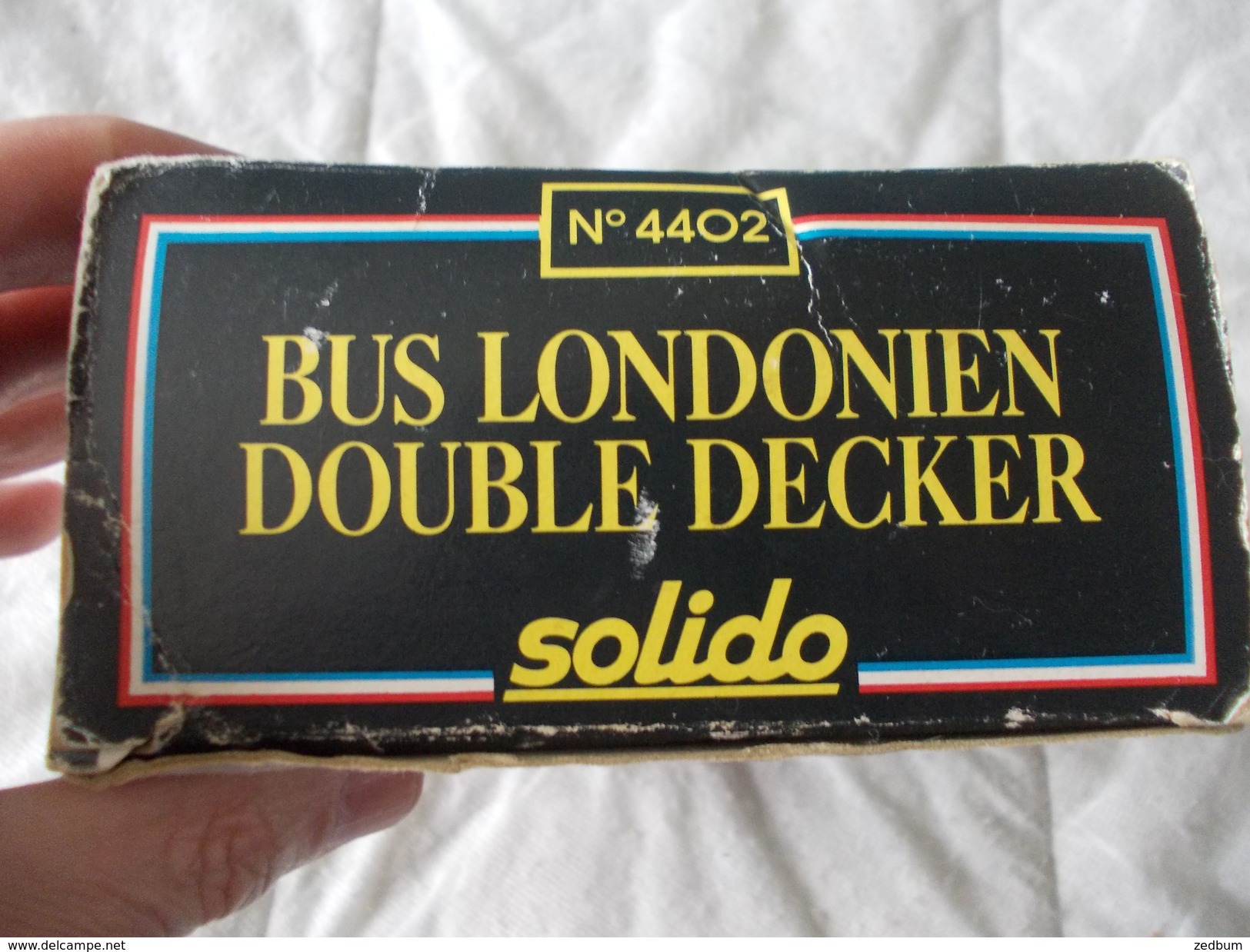 Solido Bus Londonien Double Decker 4402 Fabriqué en France