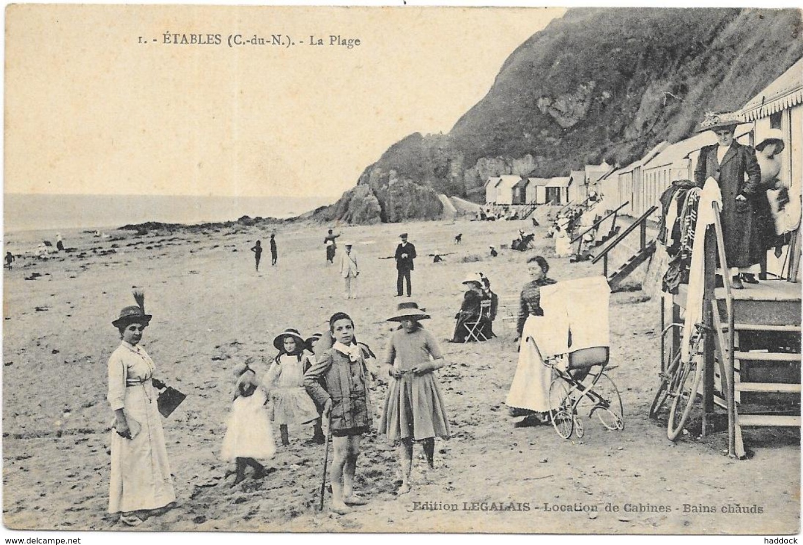 ETABLES: LA PLAGE - Etables-sur-Mer