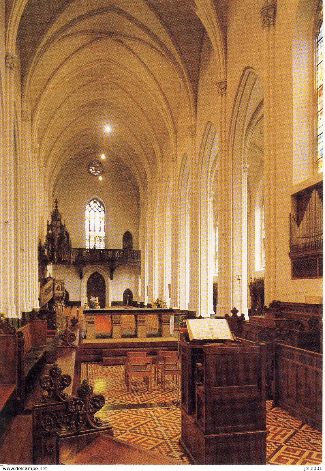 Gent Zicht Op Kerk  P.Dominikanen Vanuit Het Koor Dominikanenklooster - Gent