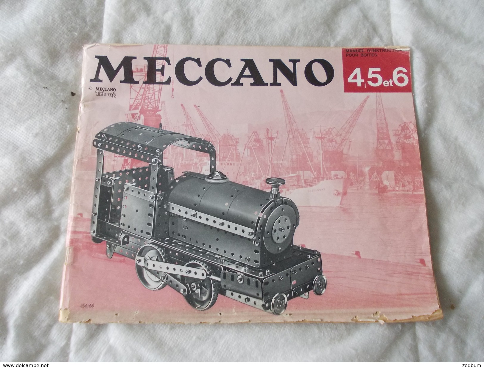 Meccano Manuel D'instructions Pour Boites 4 5 Et 6 Triang - Meccano