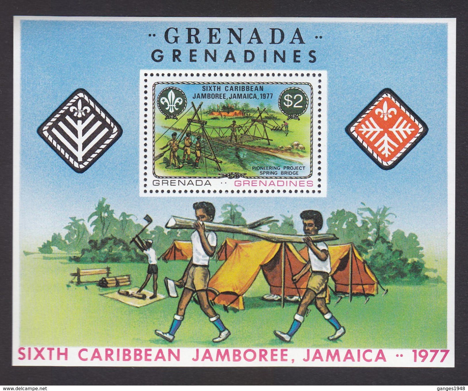 Scouting  1977 Grenada # 19943 - Other & Unclassified